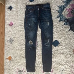 Zara ripped jeans